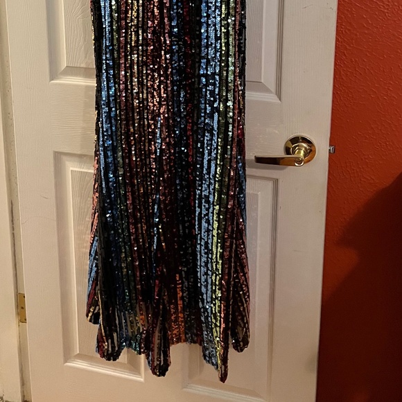 Homecoming prom Dress size 6 Panoply colorful - Picture 4 of 4